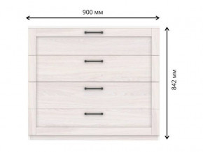 Комод с 4-мя ящиками СГ Классика в Нефтеюганске - nefteyugansk.магазин96.com | фото