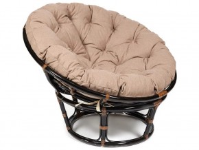 Кресло Papasan 23/01 W с подушкой Antique brown, экошерсть Коричневый в Нефтеюганске - nefteyugansk.магазин96.com | фото