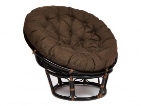 Кресло Papasan 23/01 W с подушкой Antique brown, ткань Коричневый в Нефтеюганске - nefteyugansk.магазин96.com | фото