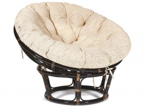 Кресло Papasan 23/01 W с подушкой Antique brown, ткань Старт в Нефтеюганске - nefteyugansk.магазин96.com | фото