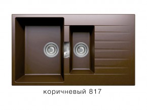 Мойка кварцевая Tolero Loft TL-860 Коричневый 817 в Нефтеюганске - nefteyugansk.магазин96.com | фото