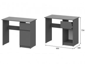 Стол письменный 900 Денвер Графит серый в Нефтеюганске - nefteyugansk.магазин96.com | фото