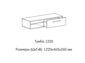 Тумба 1220 (низкая) в Нефтеюганске - nefteyugansk.магазин96.com | фото